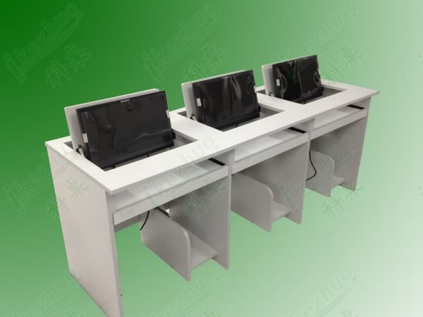 翻轉(zhuǎn)電腦桌，學(xué)校電腦桌，學(xué)生電腦桌